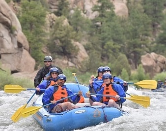 Browns Canyon adventure