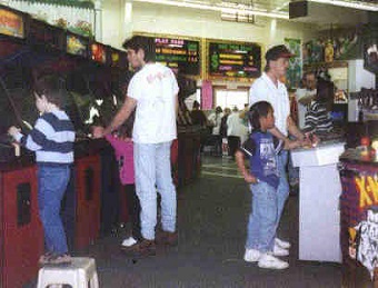 The game room, Boardwalk USA at McNulty's, Colorado Springs, June, 1995