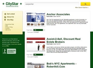 New York CityStar business directory