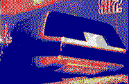 The SR2 simulator, a ride that showed a roller coaster film with synchronized motion