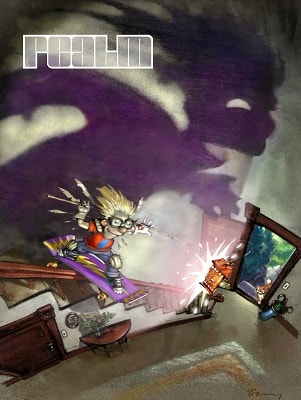 Rick Berry's cover for Realm 8